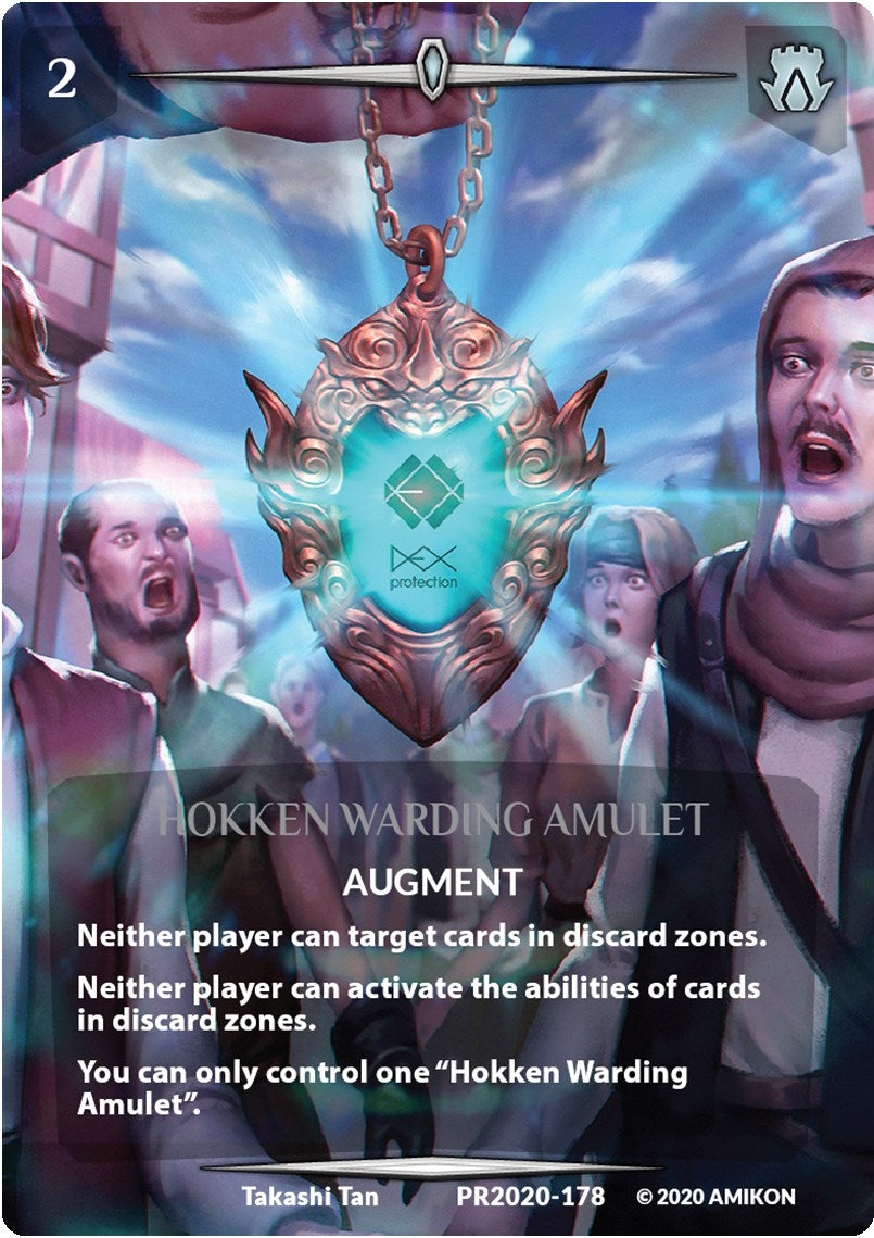 Image for Hokken Warding Amulet (Serial Numbered) (Argent Saga Promos) (PR2020-178) - Argent Saga TCG