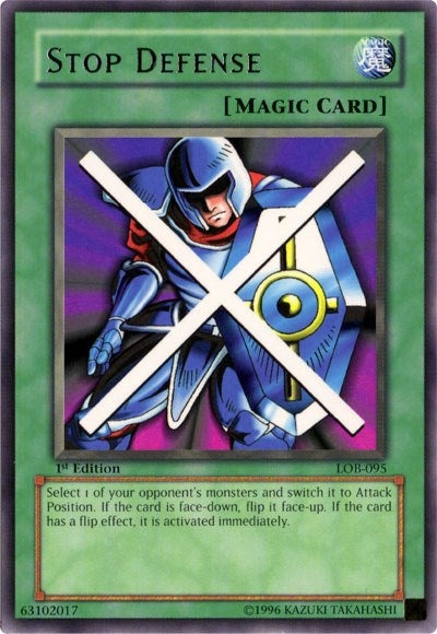 Image for Stop Defense (The Legend of Blue Eyes White Dragon) (LOB-095) - YuGiOh