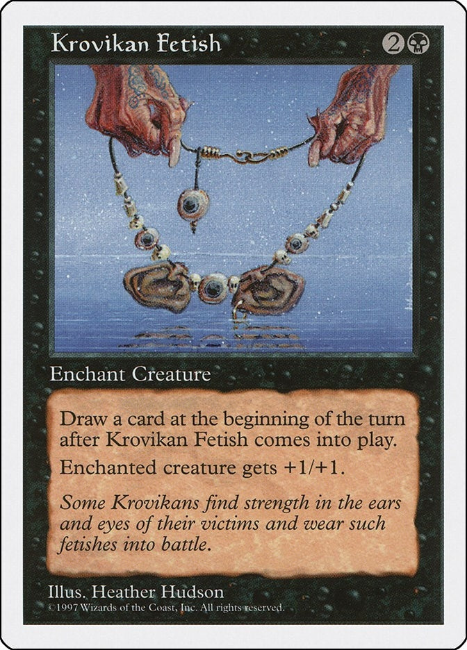 Image for Krovikan Fetish (Fifth Edition) - Magic: The Gathering