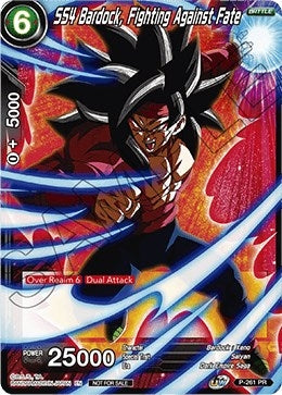 Image for SS4 Bardock, Fighting Against Fate (Tournament Promotion Cards) (P-261) - Dragon Ball Super: Masters