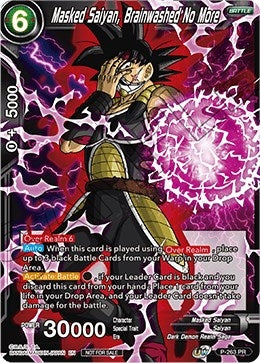 Image for Masked Saiyan, Brainwashed No More (Event Pack 08) (Tournament Promotion Cards) (P-263) - Dragon Ball Super: Masters