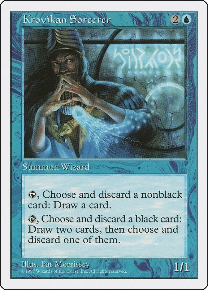 Image for Krovikan Sorcerer (Fifth Edition) - Magic: The Gathering
