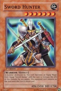 Image for Sword Hunter (Pharaoh's Servant) (PSV-077) - YuGiOh