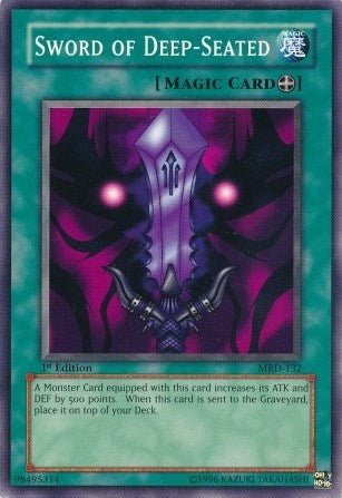 Image for Sword of Deep-Seated (Metal Raiders) (MRD-132) - YuGiOh