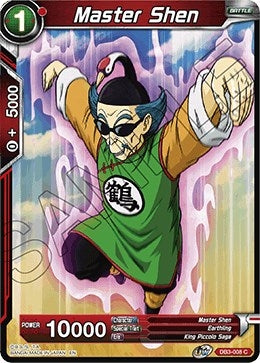 Image for Master Shen (Draft Box 06 - Giant Force) (DB3-008) - Dragon Ball Super: Masters