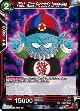 Image for Pilaf, King Piccolo's Underling (Draft Box 06 - Giant Force) (DB3-011) - Dragon Ball Super: Masters