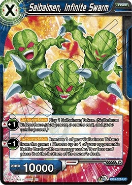 Image for Saibaimen, Infinite Swarm (Draft Box 06 - Giant Force) (DB3-026) - Dragon Ball Super: Masters