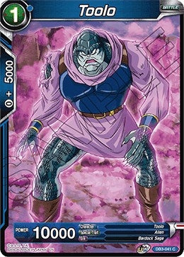 Image for Toolo (Draft Box 06 - Giant Force) (DB3-041) - Dragon Ball Super: Masters