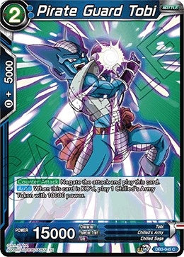 Image for Pirate Guard Tobi (Draft Box 06 - Giant Force) (DB3-045) - Dragon Ball Super: Masters