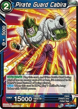 Image for Pirate Guard Cabira (Draft Box 06 - Giant Force) (DB3-046) - Dragon Ball Super: Masters