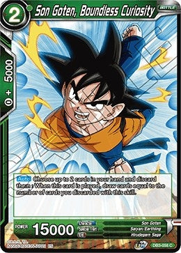 Image for Son Goten, Boundless Curiosity (Draft Box 06 - Giant Force) (DB3-058) - Dragon Ball Super: Masters