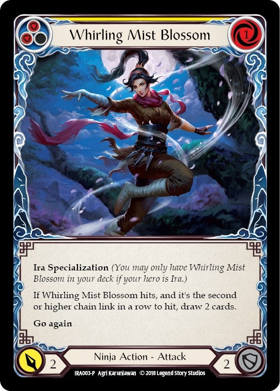 Image for Whirling Mist Blossom (Welcome Deck: Ira) (IRA003) - Flesh and Blood TCG