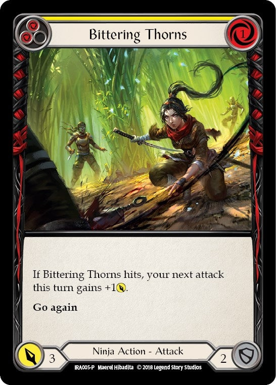 Image for Bittering Thorns (Welcome Deck: Ira) (IRA005) - Flesh and Blood TCG