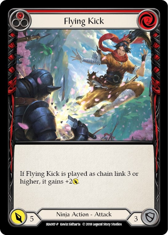 Image for Flying Kick (Welcome Deck: Ira) (IRA007) - Flesh and Blood TCG