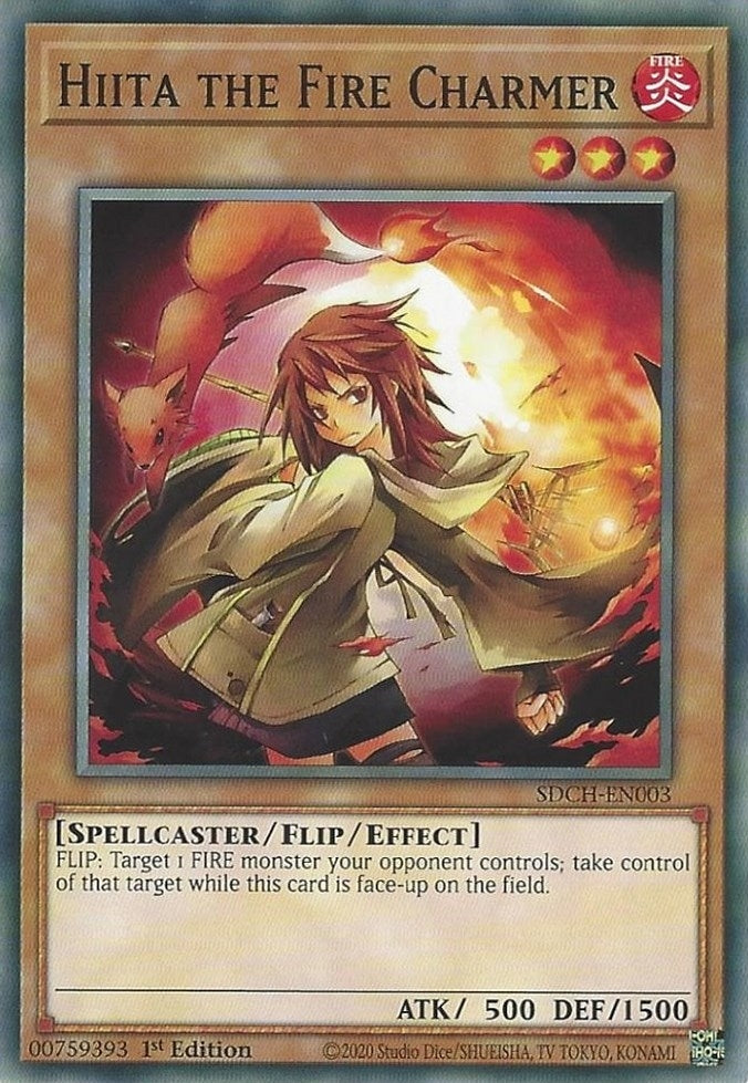 Image for Hiita the Fire Charmer (Structure Deck: Spirit Charmers) (SDCH-EN003) - YuGiOh