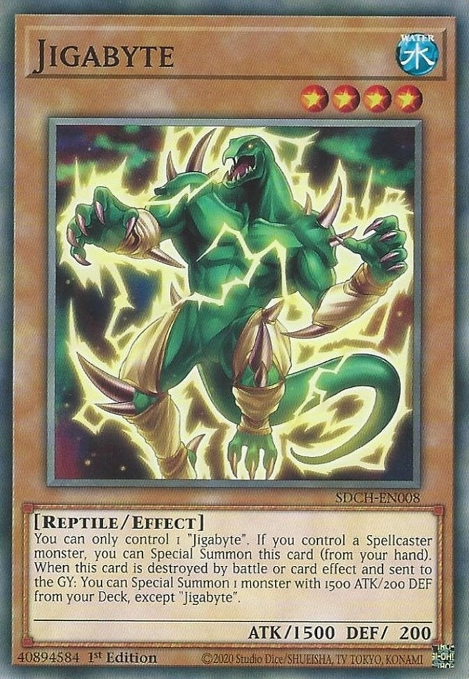 Image for Jigabyte (Structure Deck: Spirit Charmers) (SDCH-EN008) - YuGiOh