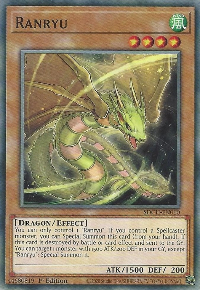 Image for Ranryu (Structure Deck: Spirit Charmers) (SDCH-EN010) - YuGiOh