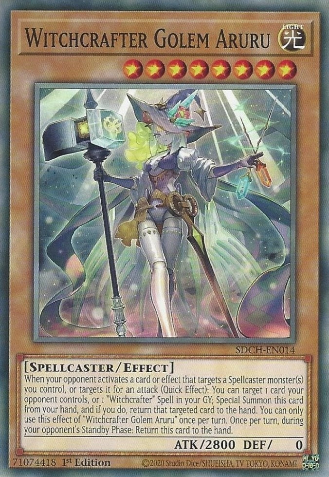 Image for Witchcrafter Golem Aruru (Structure Deck: Spirit Charmers) (SDCH-EN014) - YuGiOh