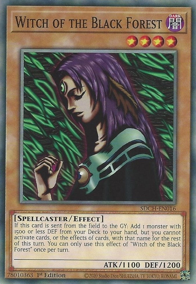 Image for Witch of the Black Forest (Structure Deck: Spirit Charmers) (SDCH-EN016) - YuGiOh