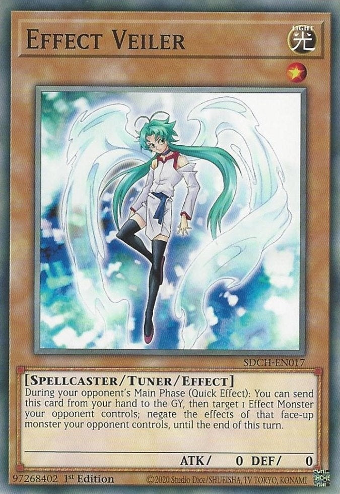 Image for Effect Veiler (Structure Deck: Spirit Charmers) (SDCH-EN017) - YuGiOh