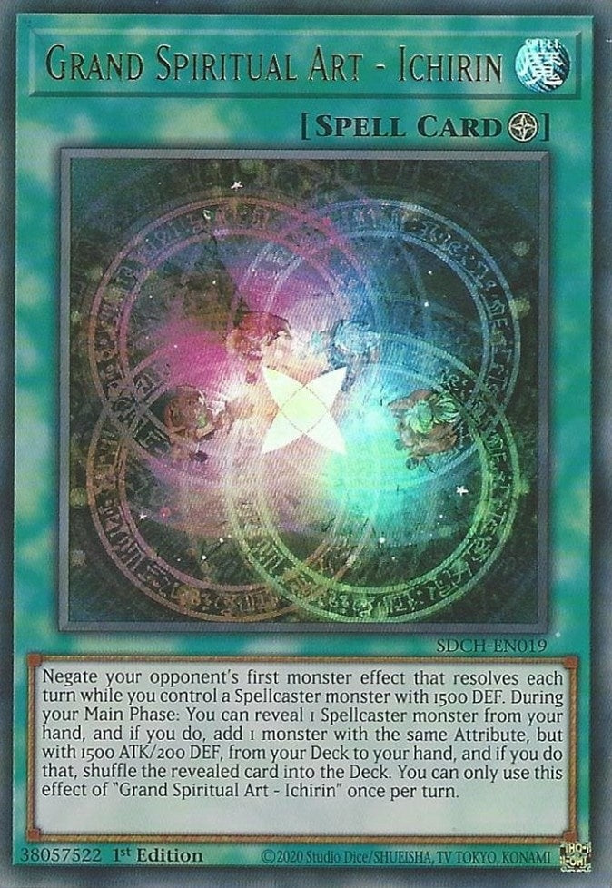 Image for Grand Spiritual Art - Ichirin (Structure Deck: Spirit Charmers) (SDCH-EN019) - YuGiOh