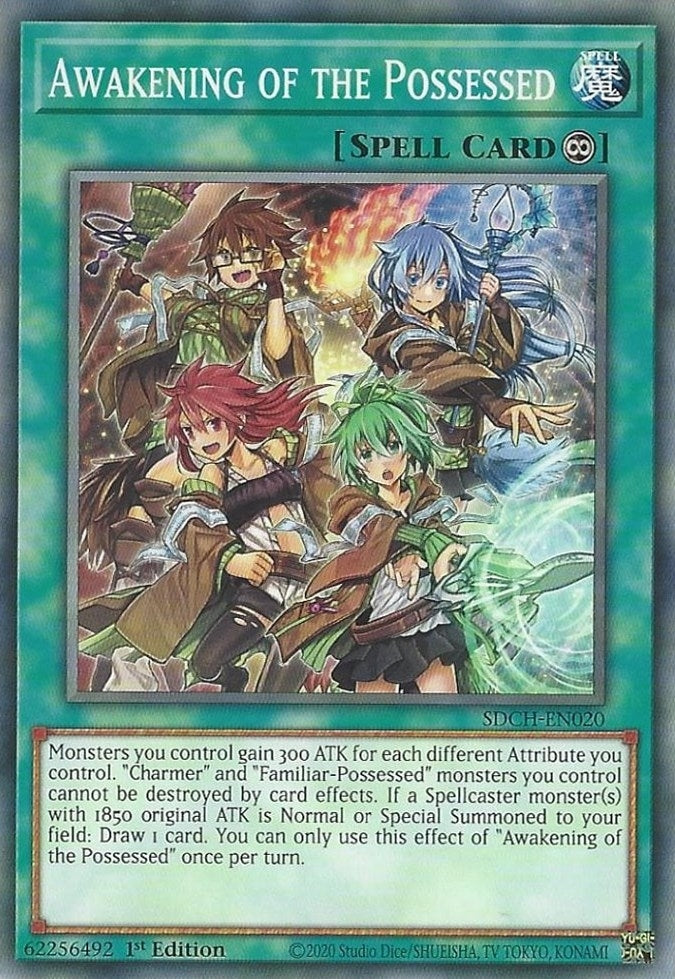 Image for Awakening of the Possessed (Structure Deck: Spirit Charmers) (SDCH-EN020) - YuGiOh