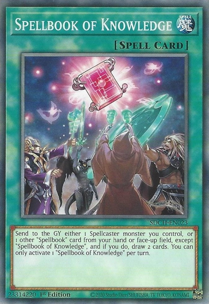 Image for Spellbook of Knowledge (Structure Deck: Spirit Charmers) (SDCH-EN023) - YuGiOh
