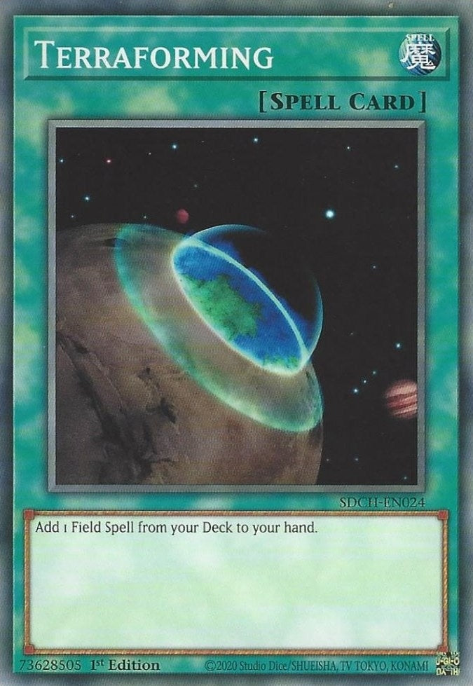 Image for Terraforming (Structure Deck: Spirit Charmers) (SDCH-EN024) - YuGiOh