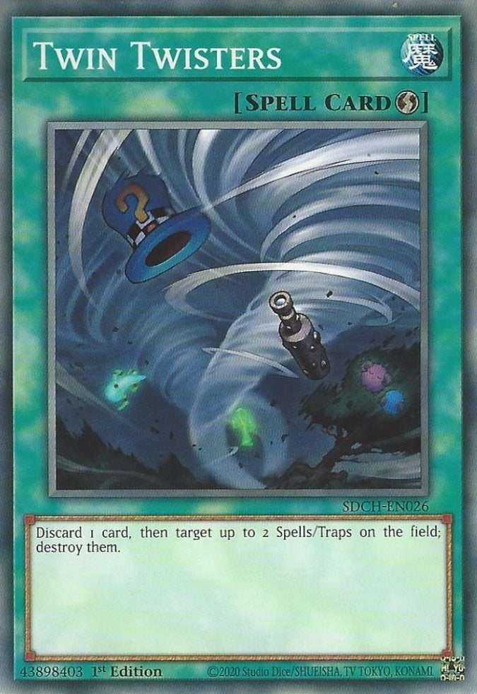 Image for Twin Twisters (Structure Deck: Spirit Charmers) (SDCH-EN026) - YuGiOh