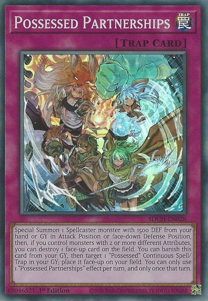 Image for Possessed Partnerships (Structure Deck: Spirit Charmers) (SDCH-EN028) - YuGiOh