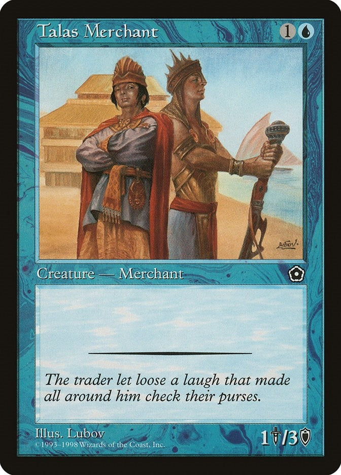 Image for Talas Merchant (Portal Second Age) - Magic: The Gathering