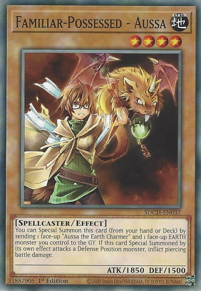 Image for Familiar-Possessed - Aussa (Structure Deck: Spirit Charmers) (SDCH-EN037) - YuGiOh