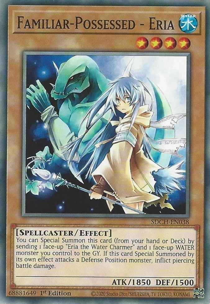 Image for Familiar-Possessed - Eria (Structure Deck: Spirit Charmers) (SDCH-EN038) - YuGiOh