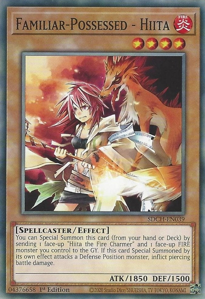 Image for Familiar-Possessed - Hiita (Structure Deck: Spirit Charmers) (SDCH-EN039) - YuGiOh