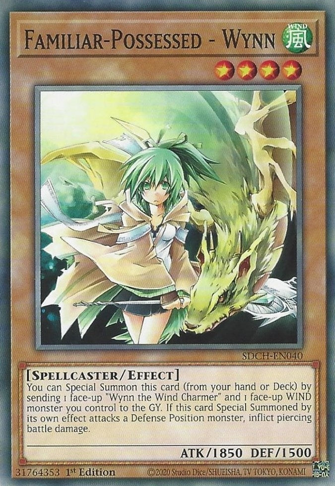 Image for Familiar-Possessed - Wynn (Structure Deck: Spirit Charmers) (SDCH-EN040) - YuGiOh