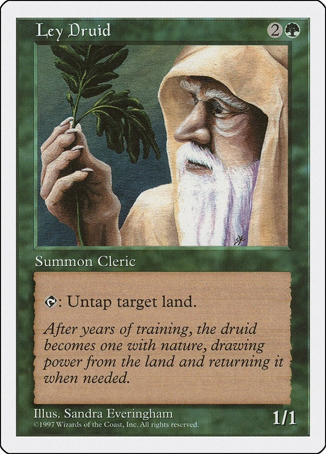 Image for Ley Druid (Fifth Edition) - Magic: The Gathering