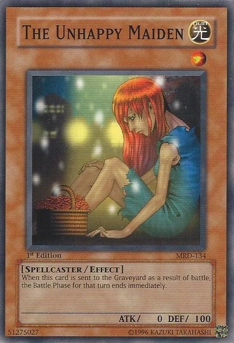Image for The Unhappy Maiden (Metal Raiders) (MRD-134) - YuGiOh