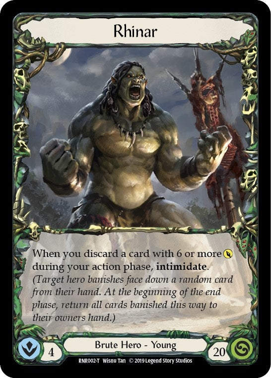 Image for Rhinar (Hero Deck: Rhinar) (RNR002) - Flesh and Blood TCG