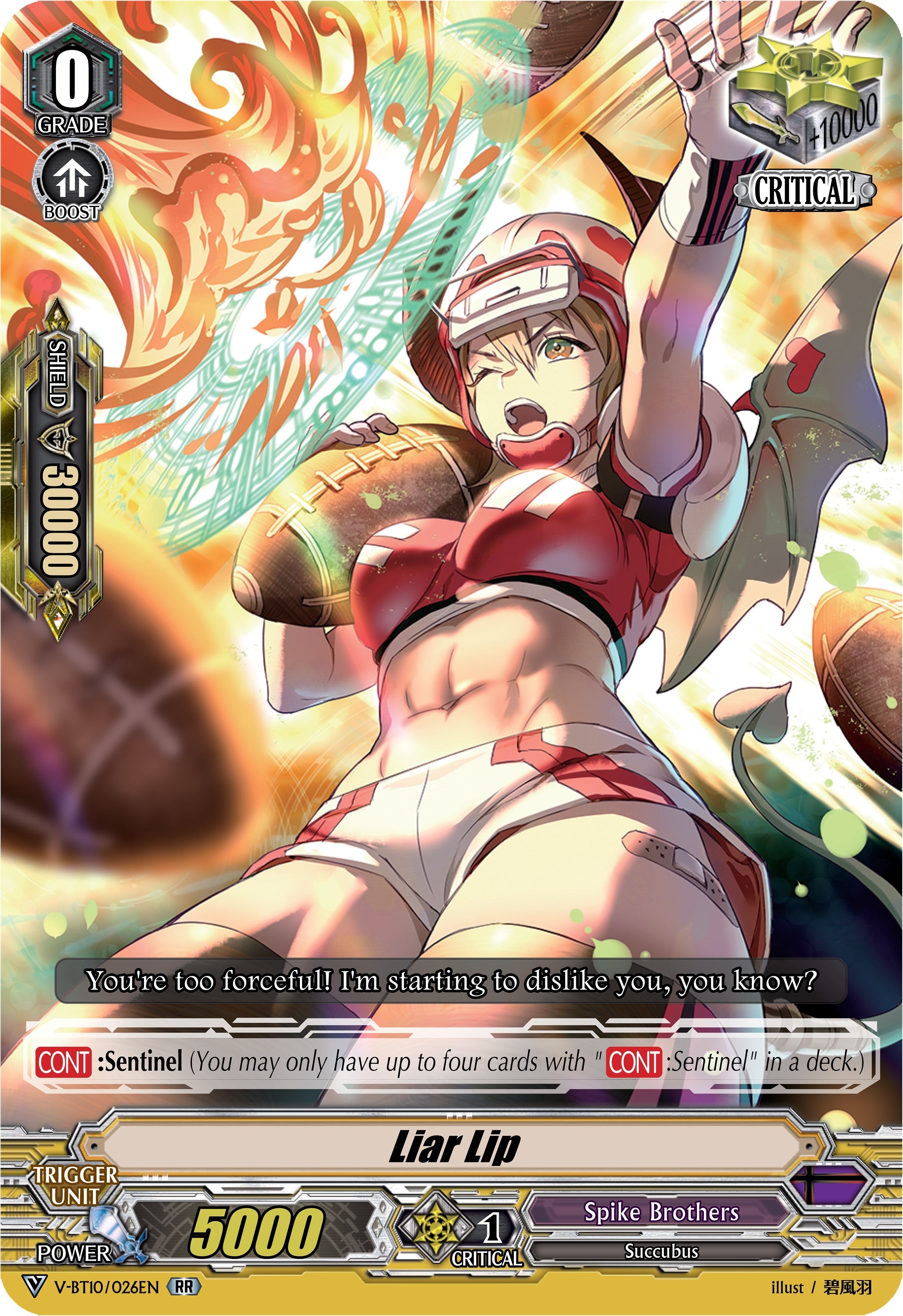 Image for Liar Lip (V-BT10: Phantom Dragon Aeon) (V-BT10/026EN) - Cardfight Vanguard