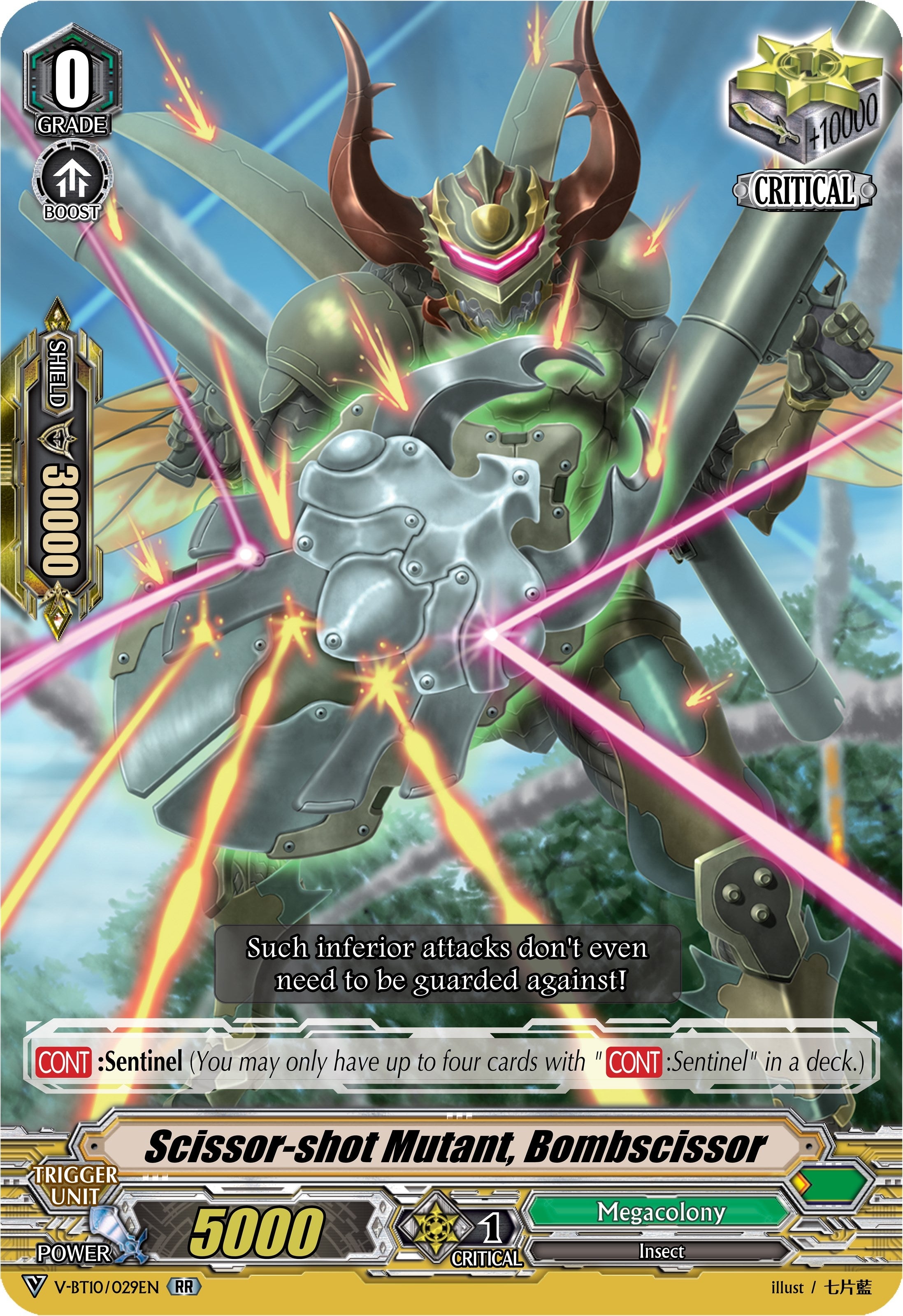 Image for Scissor-shot Mutant, Bombscissor (V-BT10: Phantom Dragon Aeon) (V-BT10/029EN) - Cardfight Vanguard