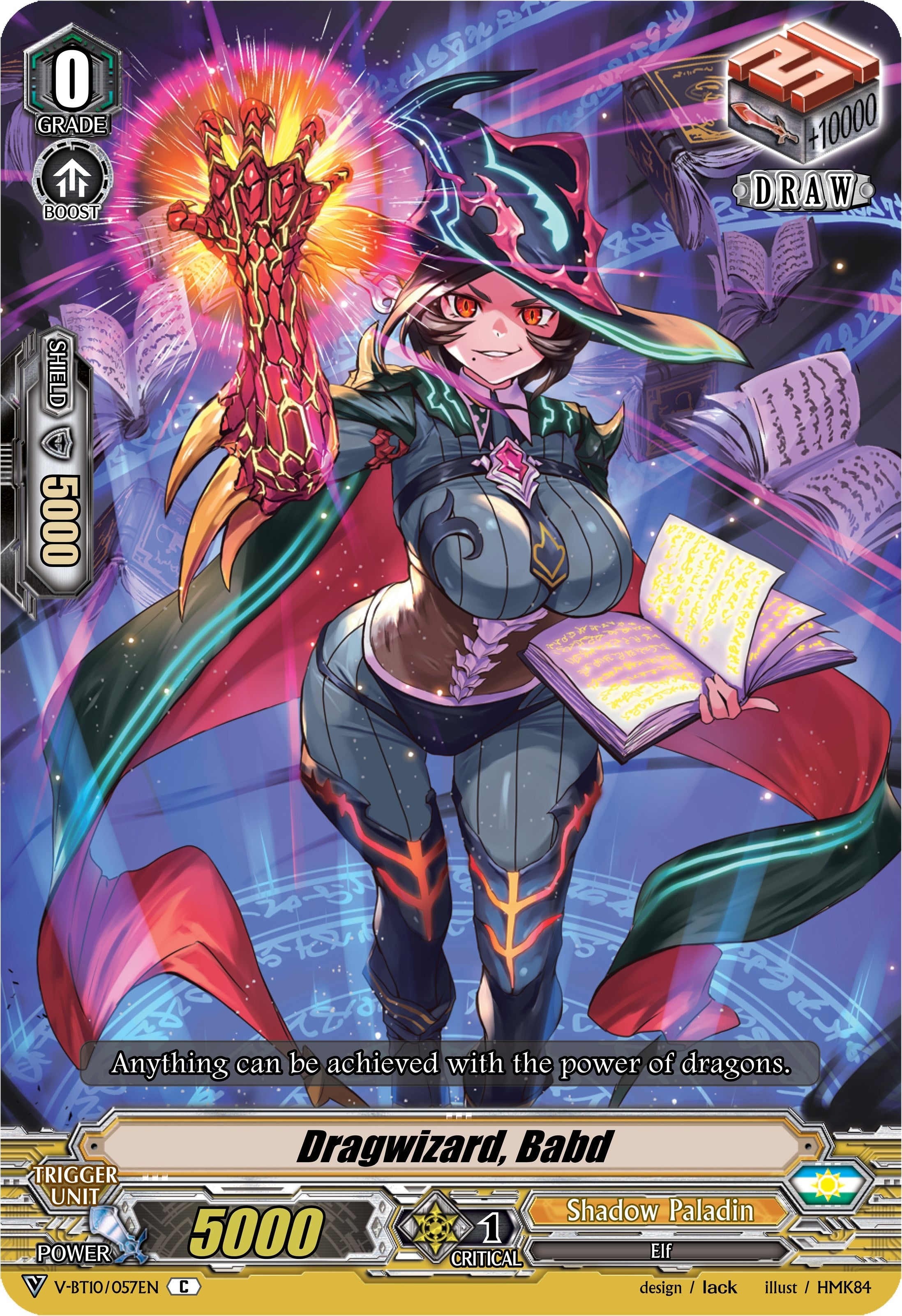 Image for Dragwizard, Babd (V-BT10: Phantom Dragon Aeon) (V-BT10/057EN) - Cardfight Vanguard