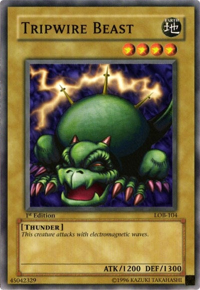 Image for Tripwire Beast (The Legend of Blue Eyes White Dragon) (LOB-104) - YuGiOh
