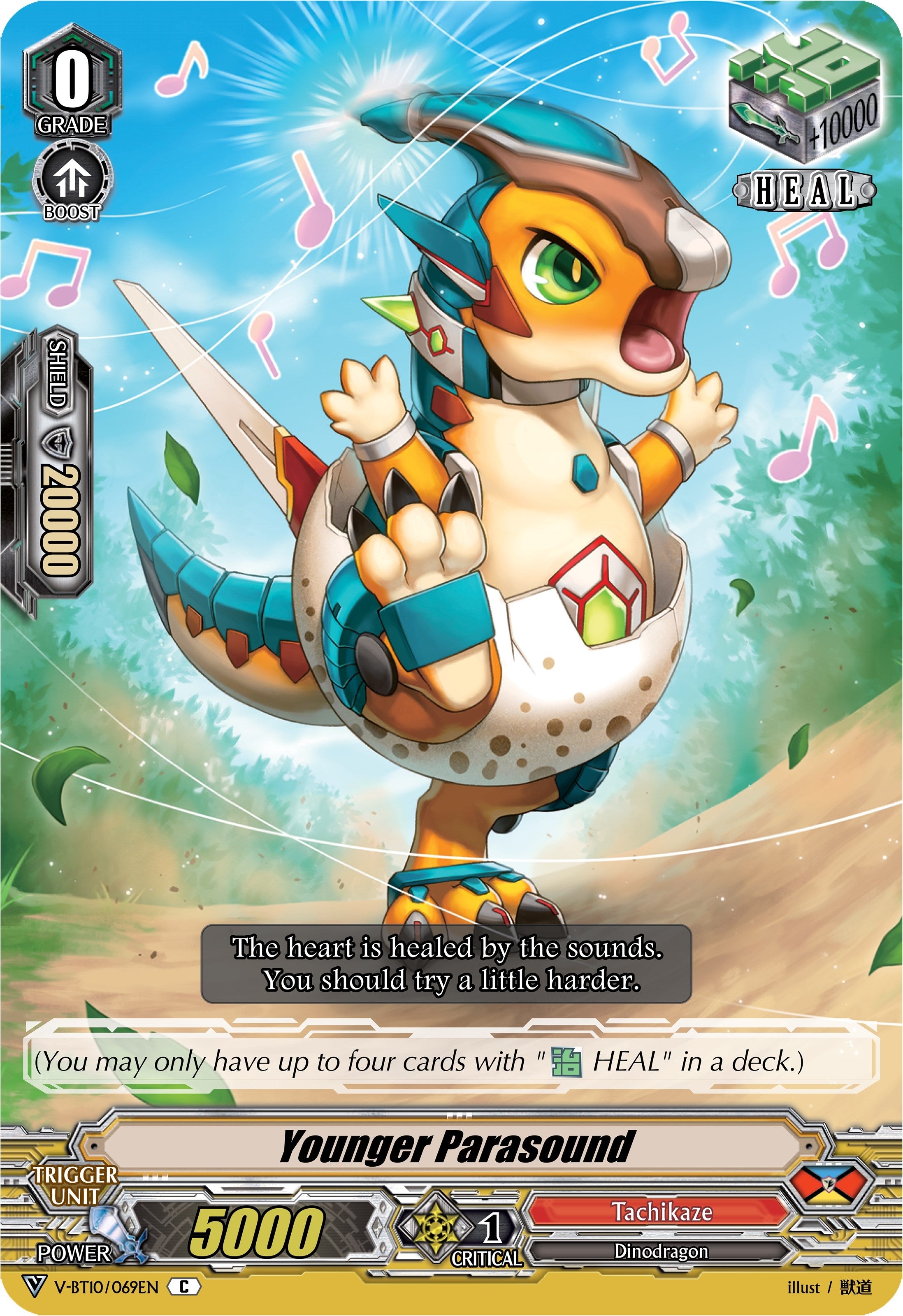 Image for Younger Parasound (V-BT10: Phantom Dragon Aeon) (V-BT10/069EN) - Cardfight Vanguard