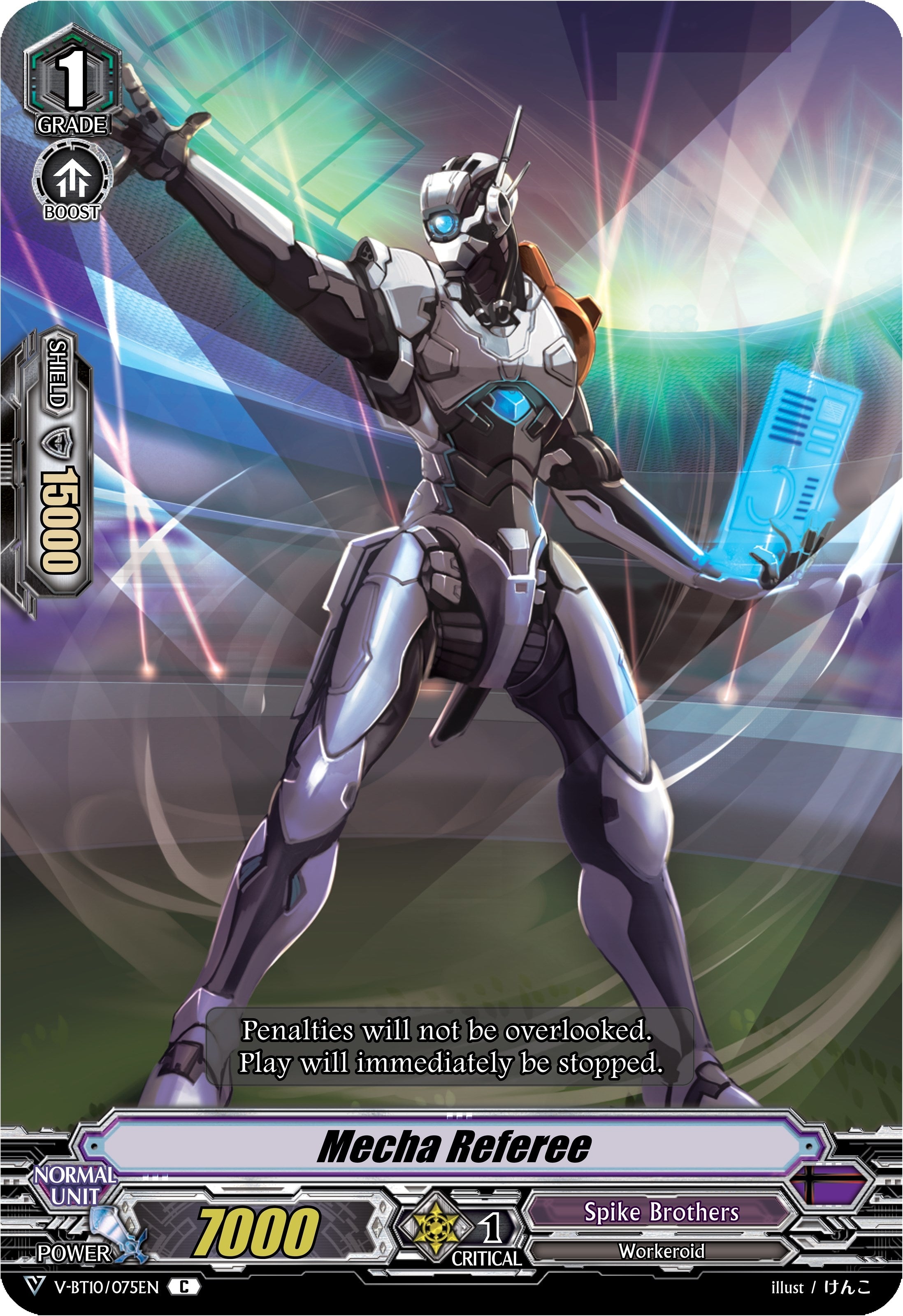 Image for Mecha Referee (V-BT10: Phantom Dragon Aeon) (V-BT10/075EN) - Cardfight Vanguard