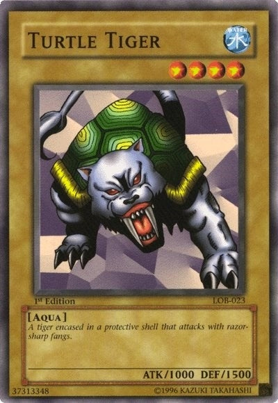 Image for Turtle Tiger (The Legend of Blue Eyes White Dragon) (LOB-023) - YuGiOh