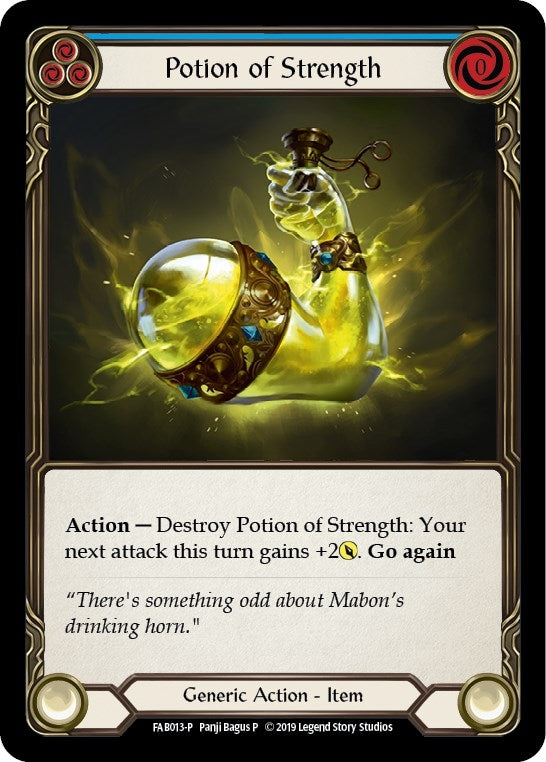 Image for Potion of Strength - FAB013 (Flesh and Blood: Promo Cards) (FAB013) - Flesh and Blood TCG