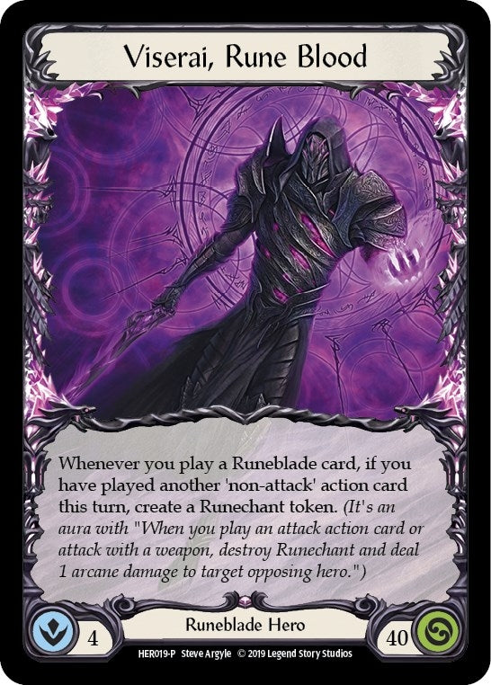 Image for Viserai, Rune Blood (Rainbow) - HER019 (Flesh and Blood: Promo Cards) (HER019) - Flesh and Blood TCG