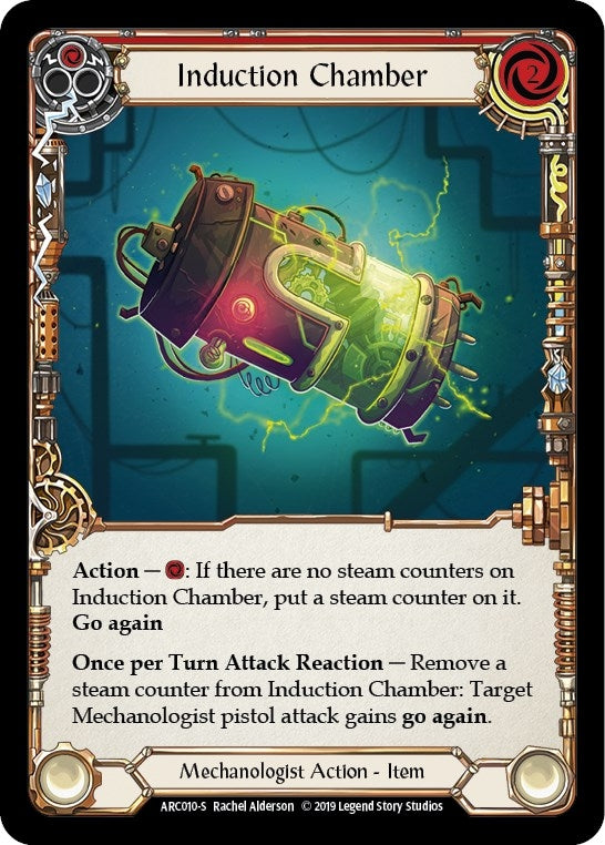 Image for Induction Chamber (Arcane Rising) (ARC010) - Flesh and Blood TCG