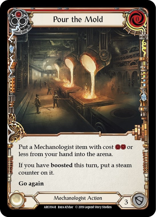 Image for Pour the Mold (Red) (Arcane Rising) (ARC014) - Flesh and Blood TCG