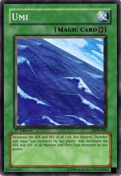 Image for Umi (The Legend of Blue Eyes White Dragon) (LOB-050) - YuGiOh